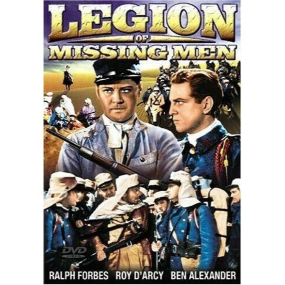 DVD:  LEGION OF MISSING MEN.....RALPH FORBES-BEN ALEXANDER